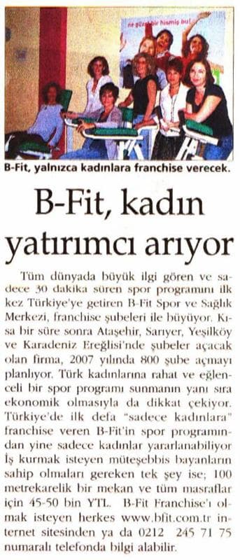 Referans: bfit Kadın Yatırımcı Arıyor