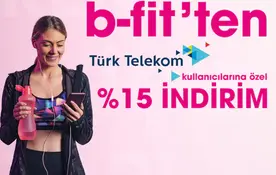 bfit'ten Türk Telekom Kullanıcılarına Özel İndirim